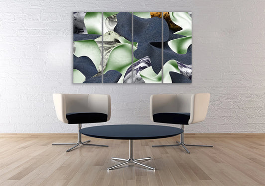 Blau in Grün Einteilig oder Mehrteilig