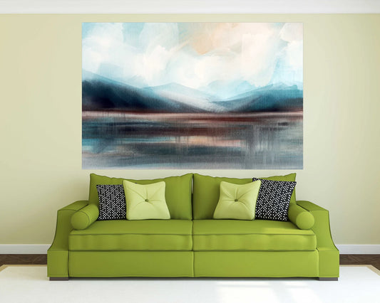 See Landschaft Kunst Einteilig oder Mehrteilig