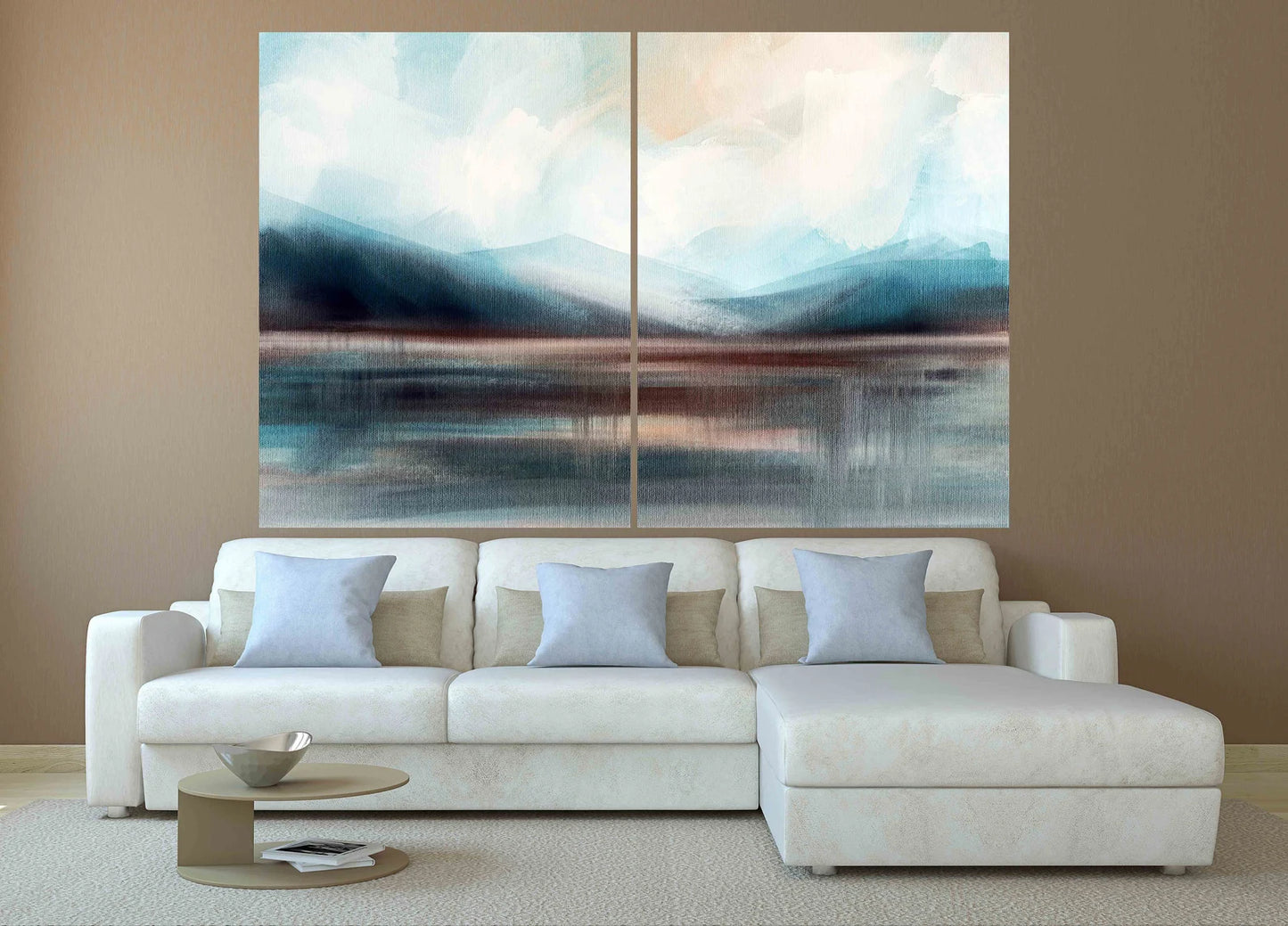 See Landschaft Kunst Einteilig oder Mehrteilig