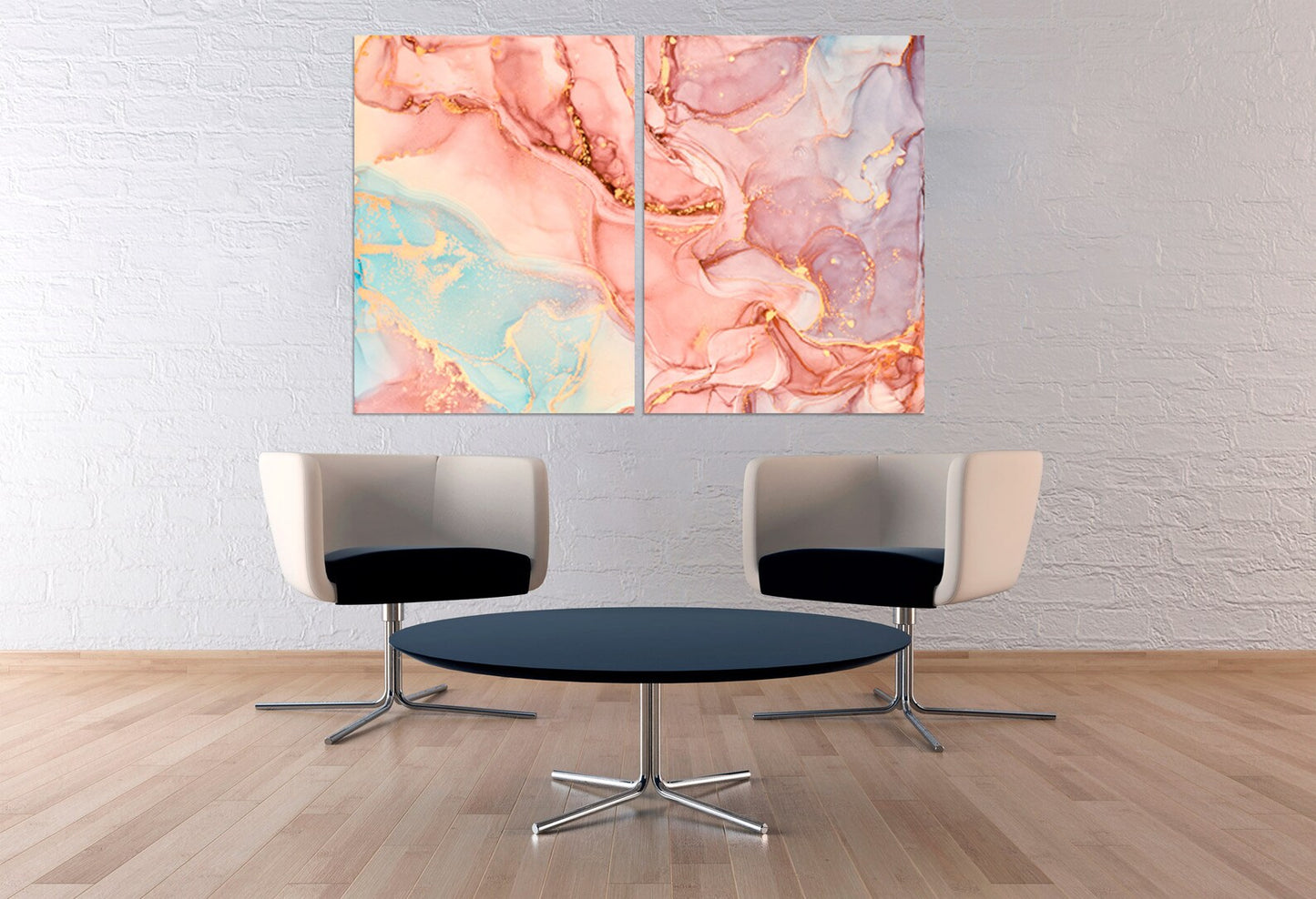 Pink Marmor Einteilig oder Mehrteilig