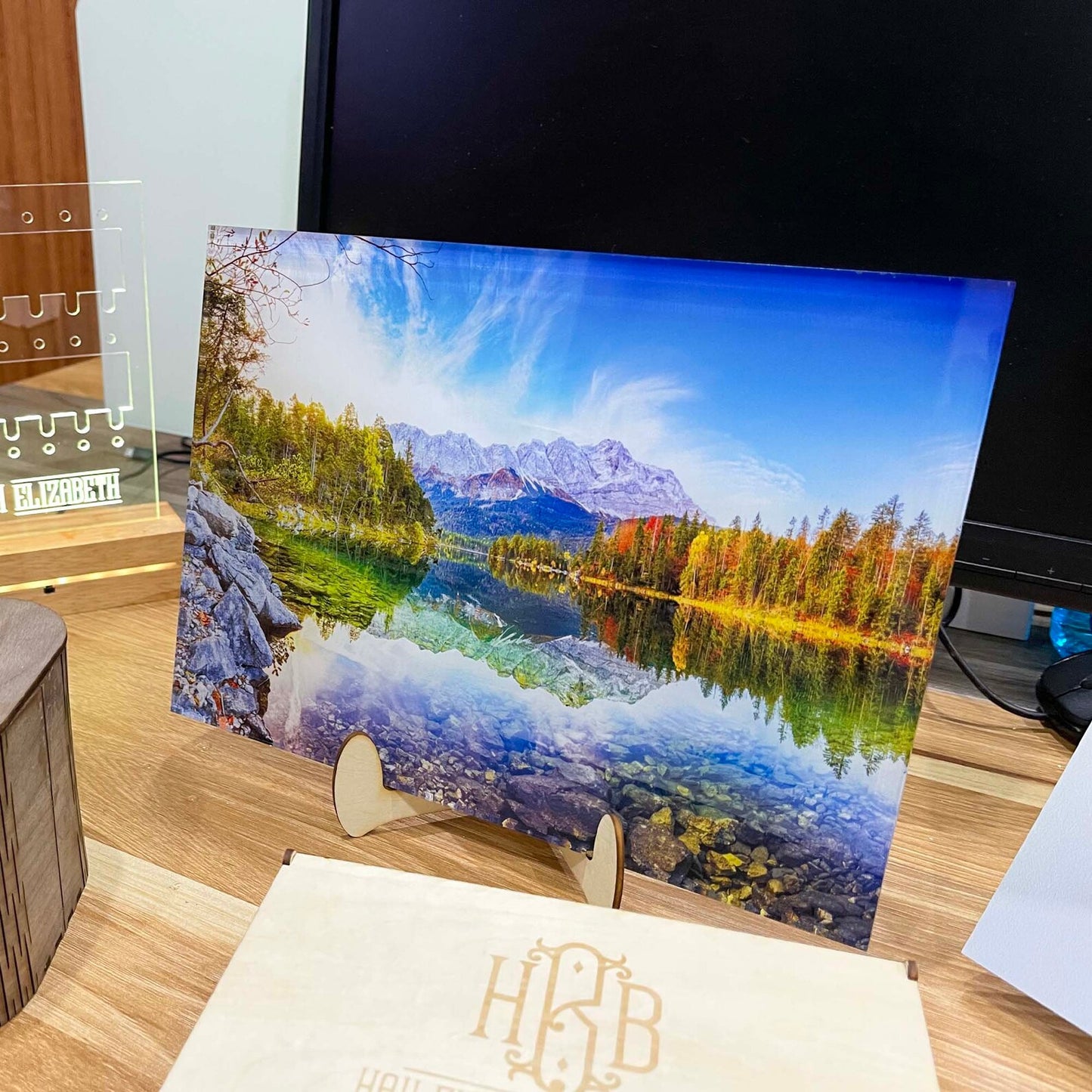 Dein Lieblingsbild auf hochauflösendem Glas – Mit super lebendigen Farben!