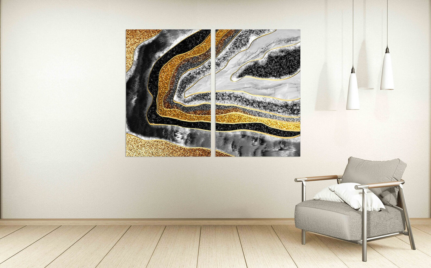 Goldener Fluss Einteilig oder Mehrteilig