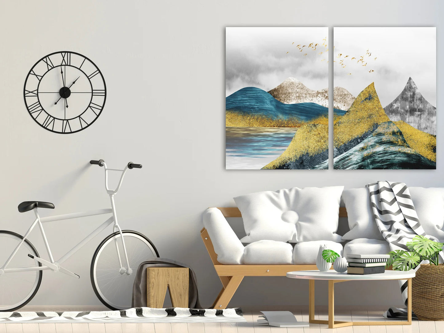Goldige Berge Einteilig oder Mehrteilig