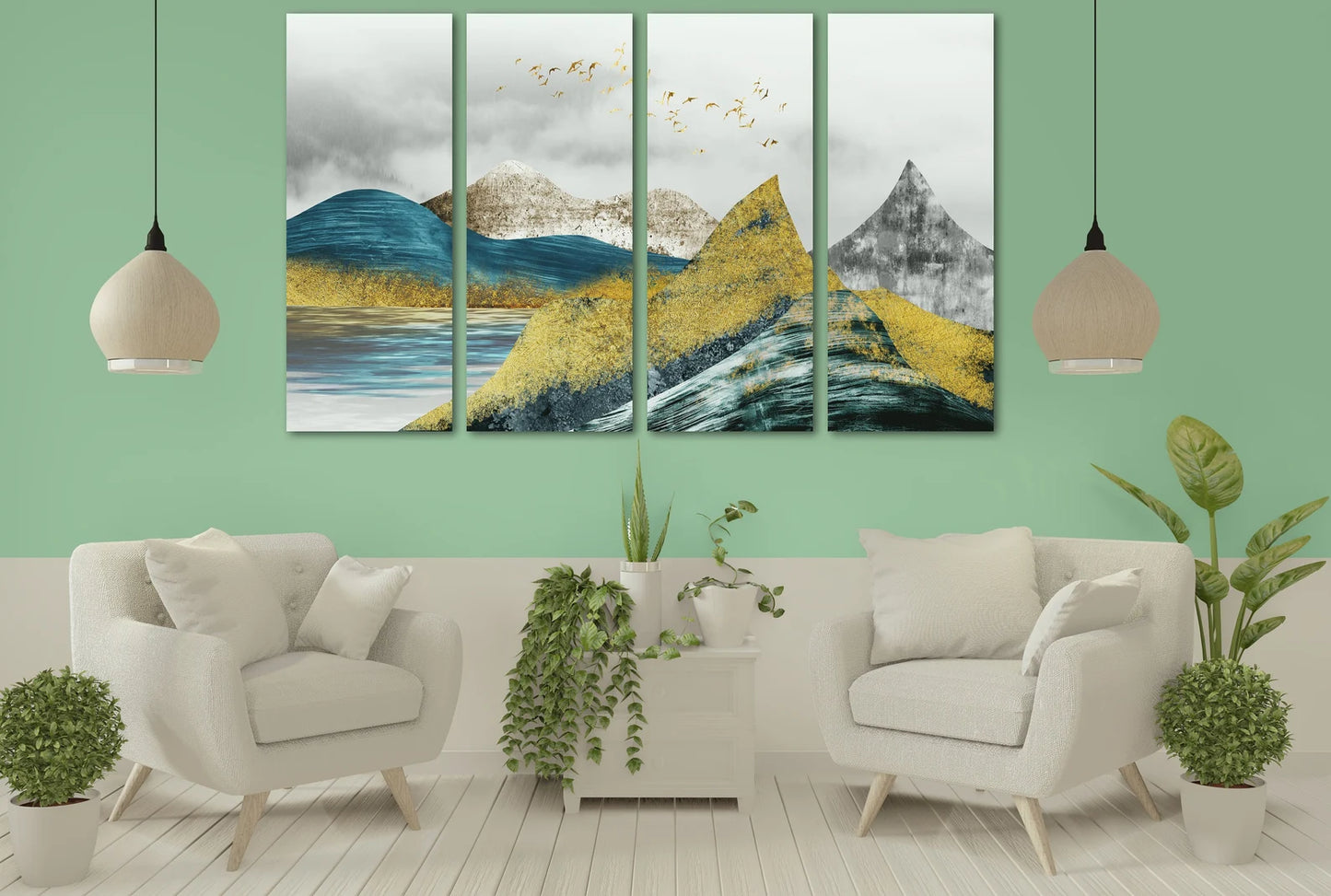 Goldige Berge Einteilig oder Mehrteilig