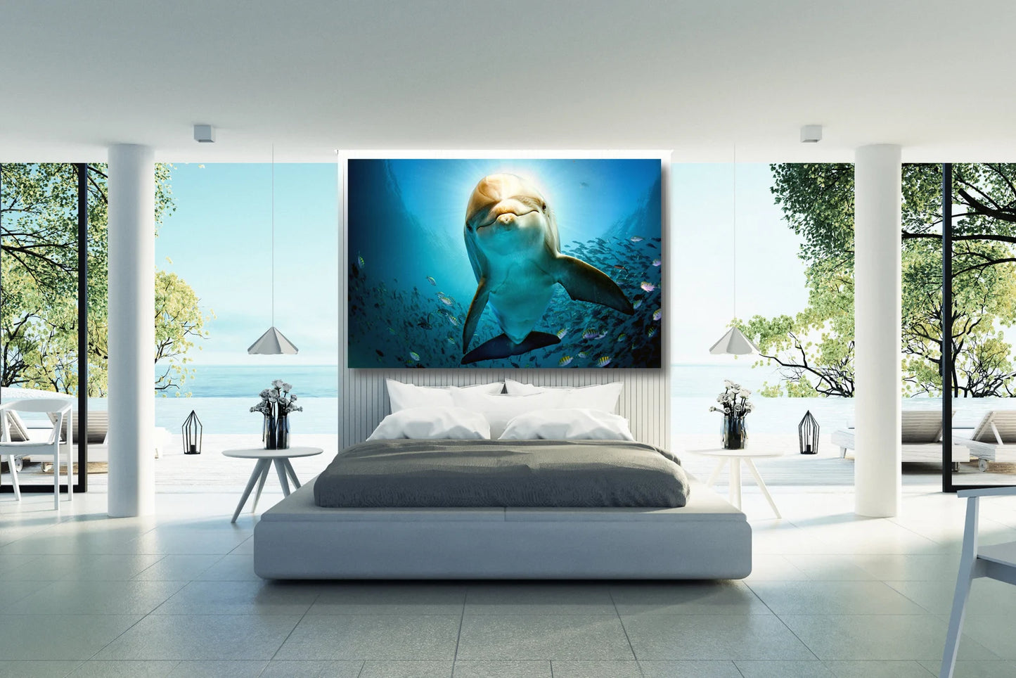 Delphin im Wasser
