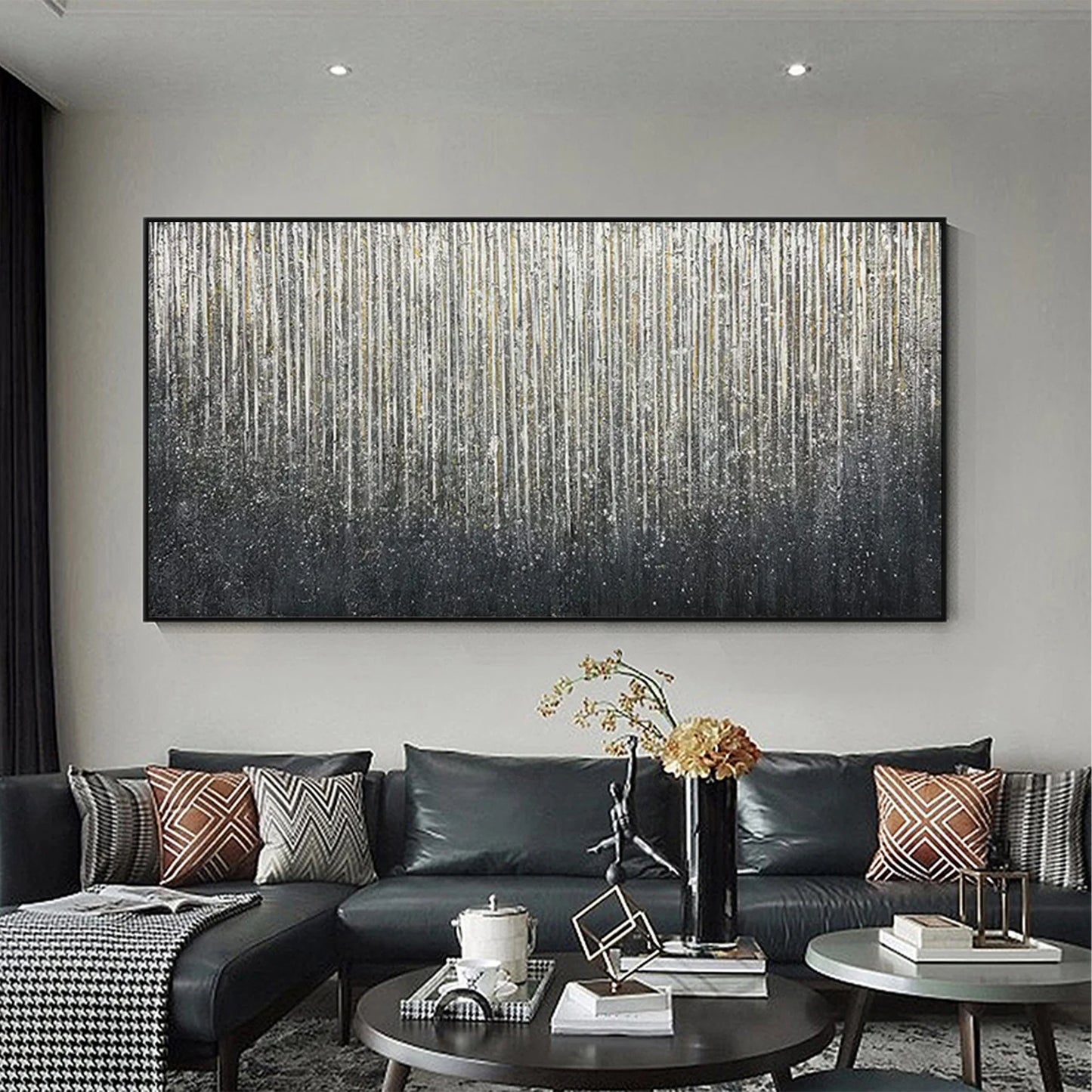 The Glittering Ray Oil Painting Handmade
