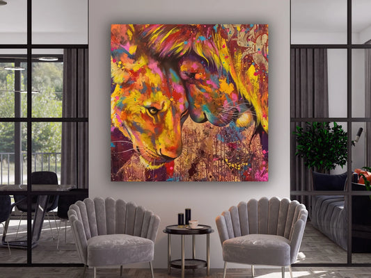 Butterfly over coast canvas art