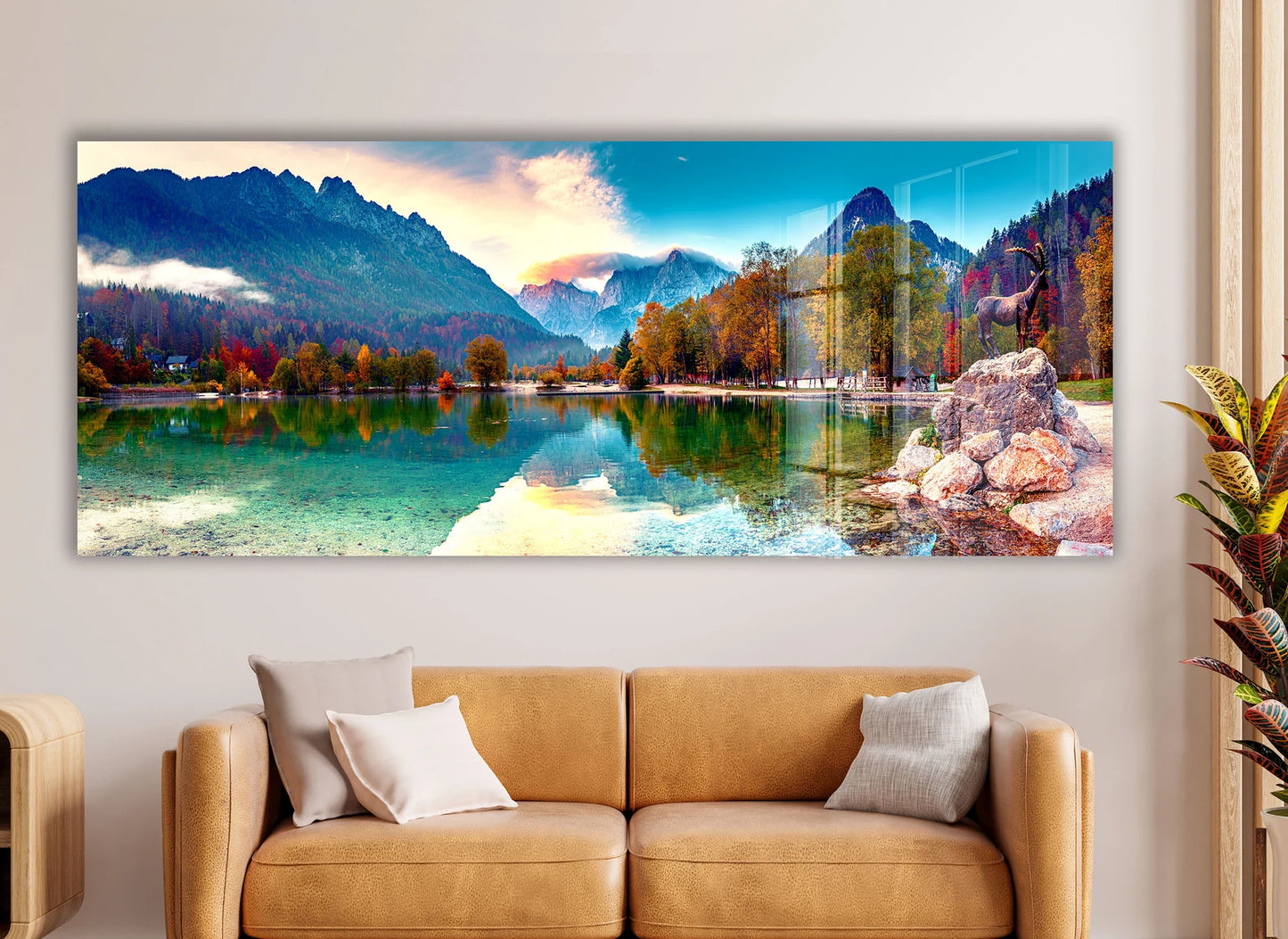 Berg See Landschaft