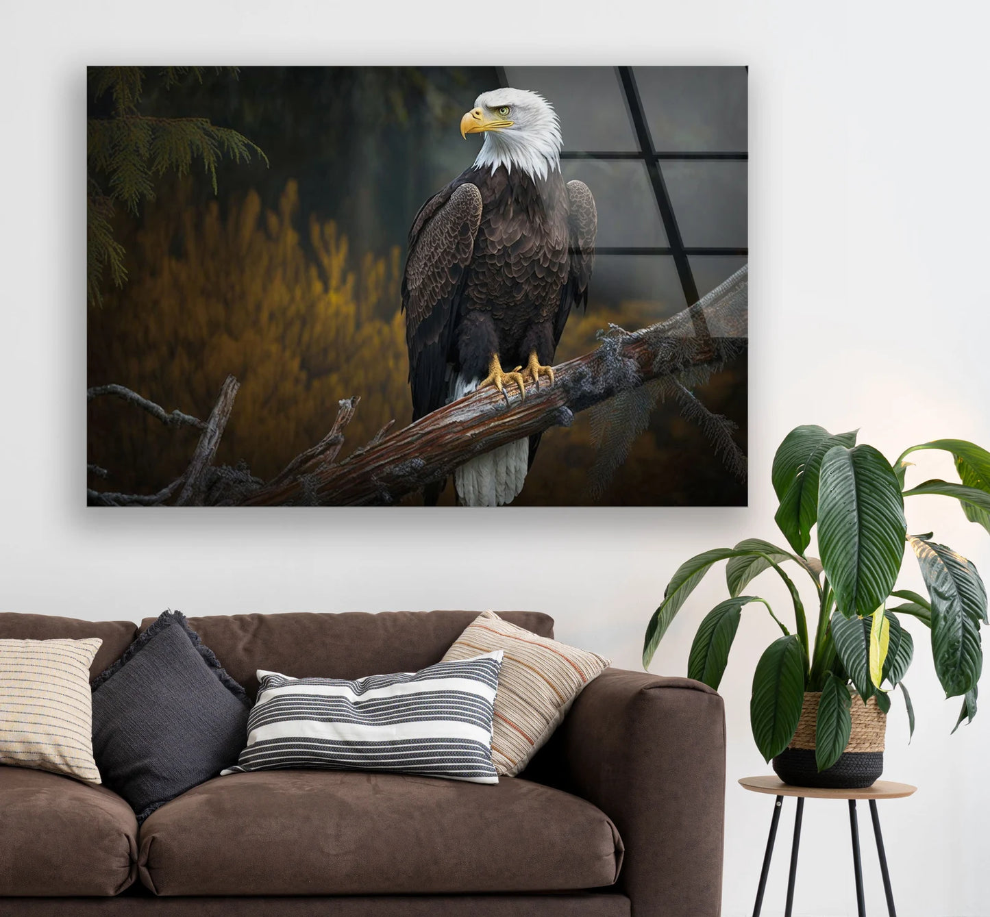 Adler auf Ast