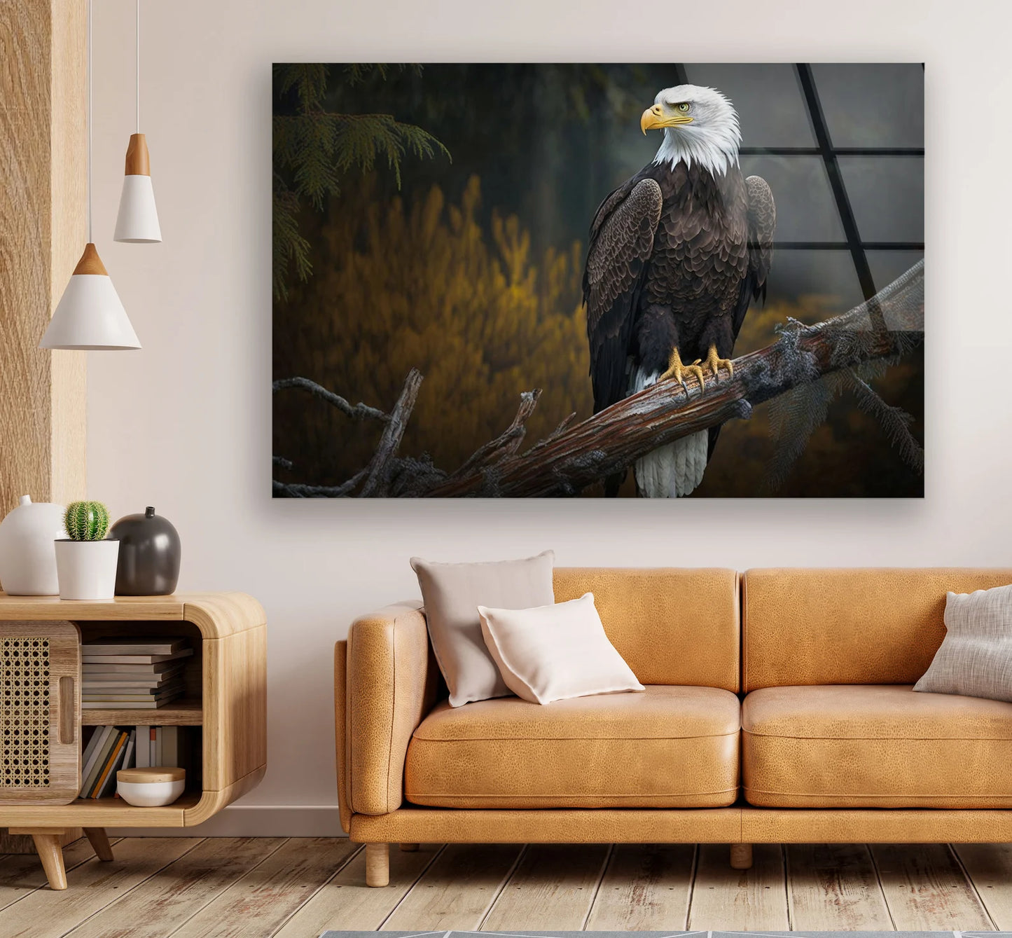 Adler auf Ast