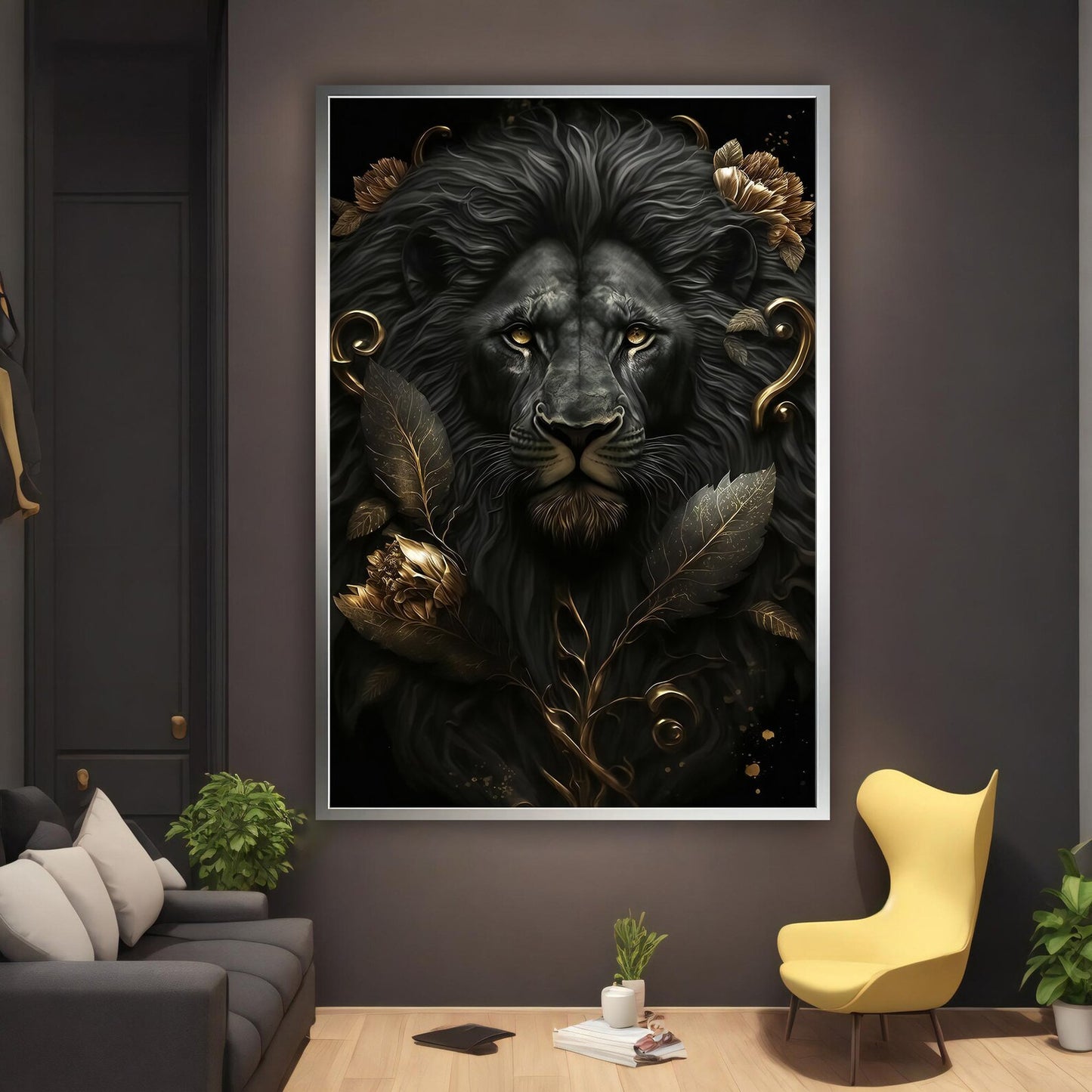 Feather Flying Birds Canvas