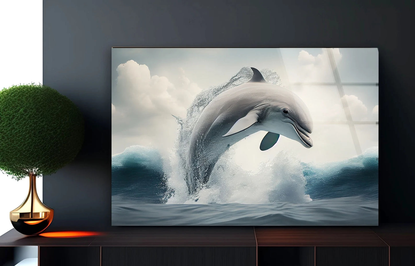 Springender Delphin