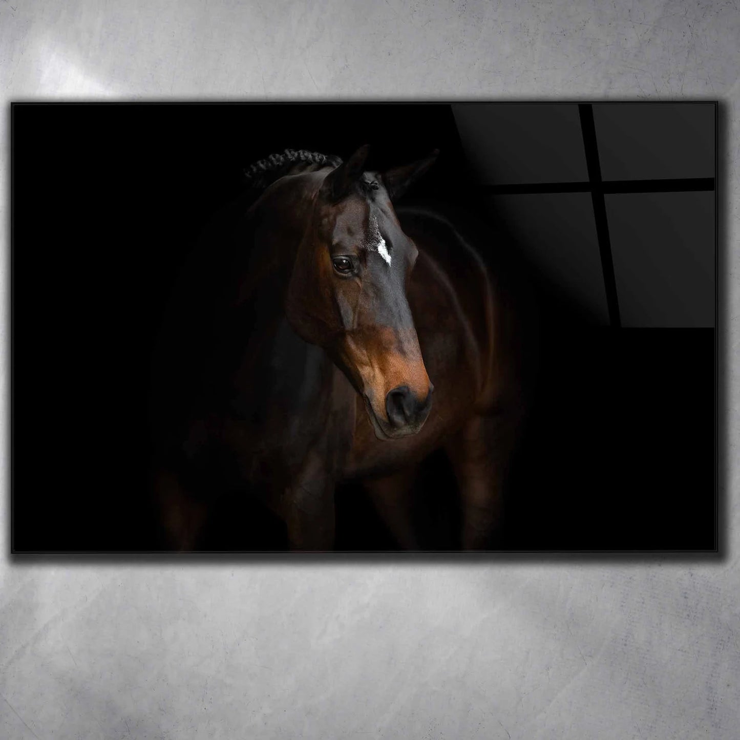 Braunes Pferd