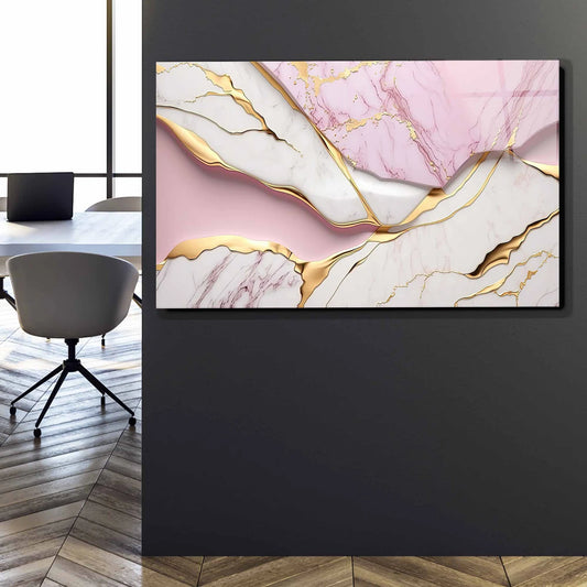 Gold Pink Marmor