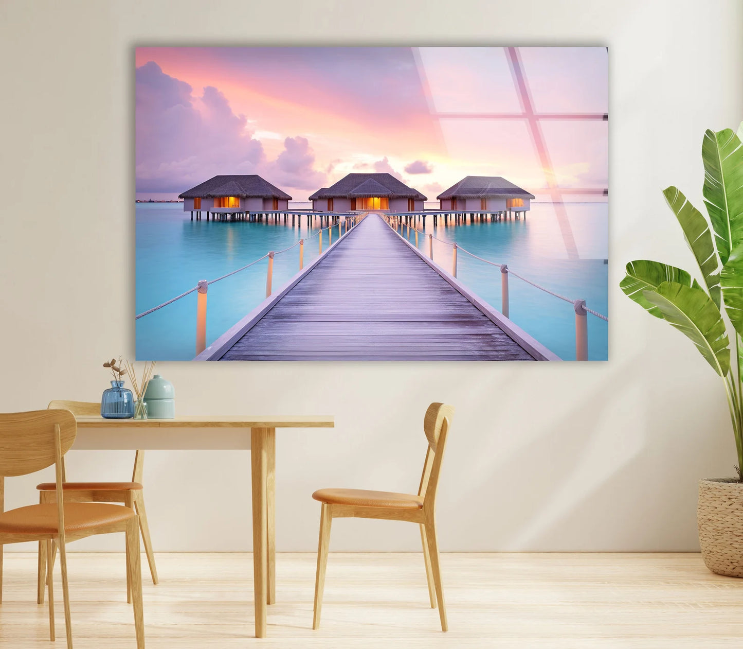 Malediven Bungalow Meer