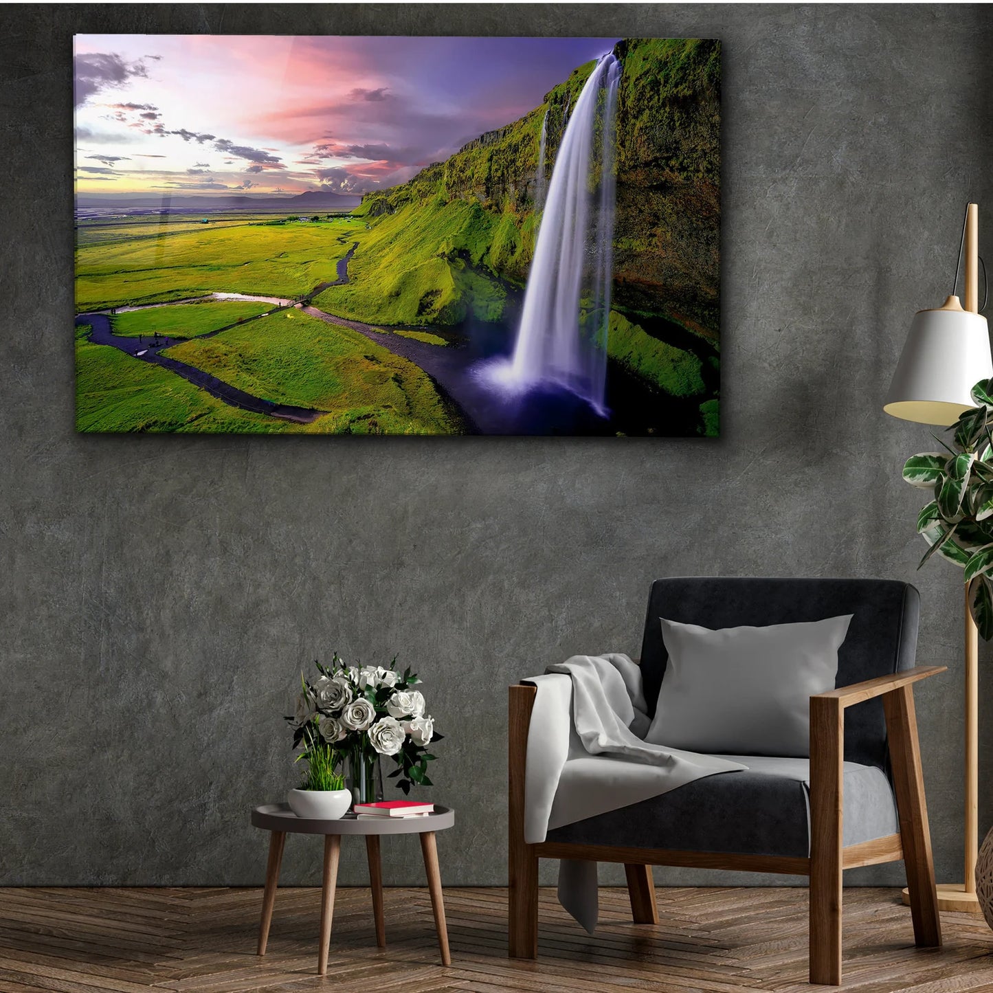 Wasserfall in Island