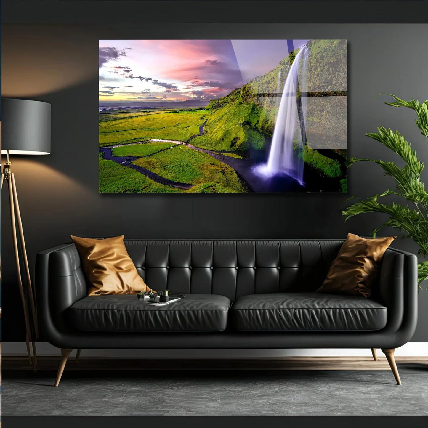 Wasserfall in Island