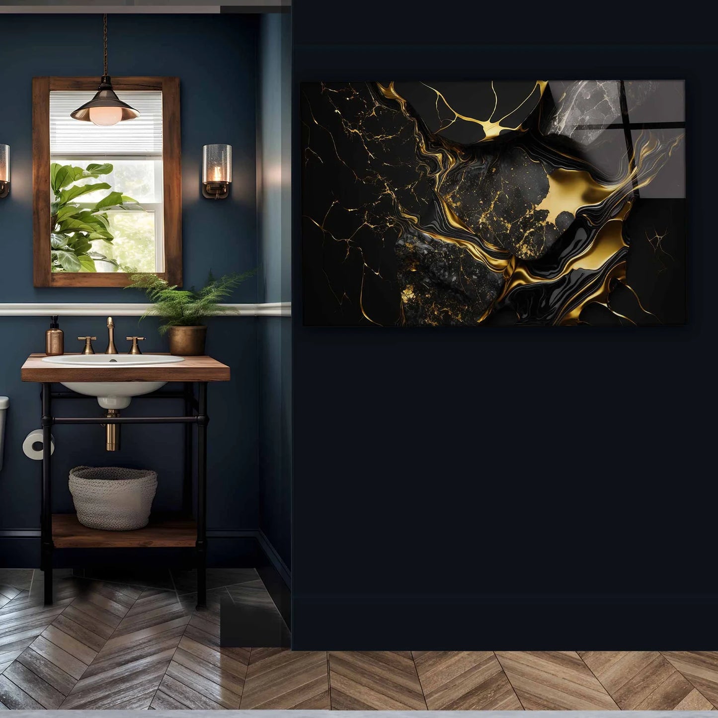 Black and Gold