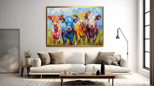 Uccelli volanti di piume Tela