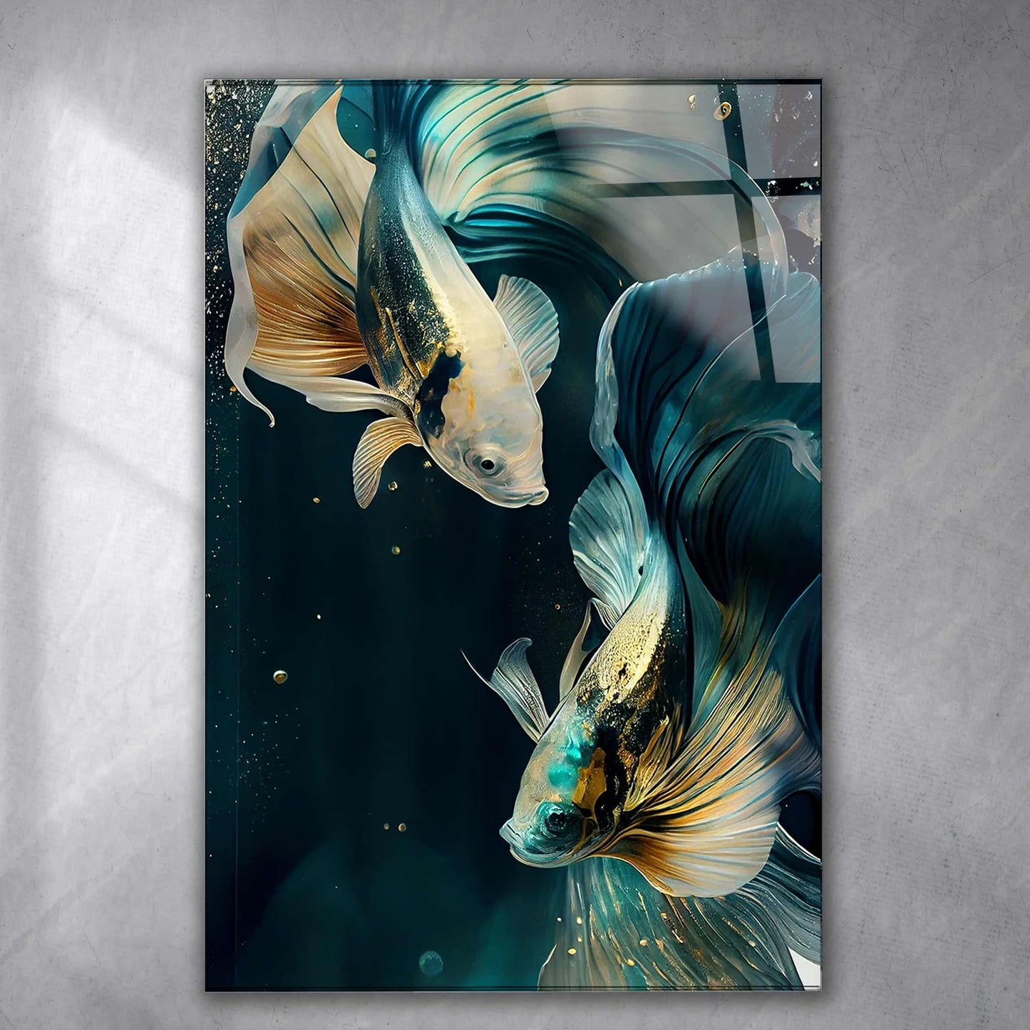 Fisch Goldschimmer im Was