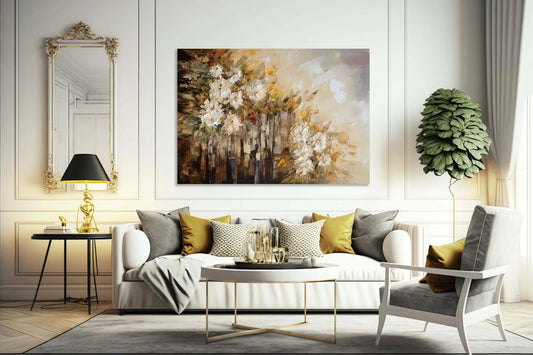 Blumen Aquarell Stiel Einteilig oder Mehrteilig