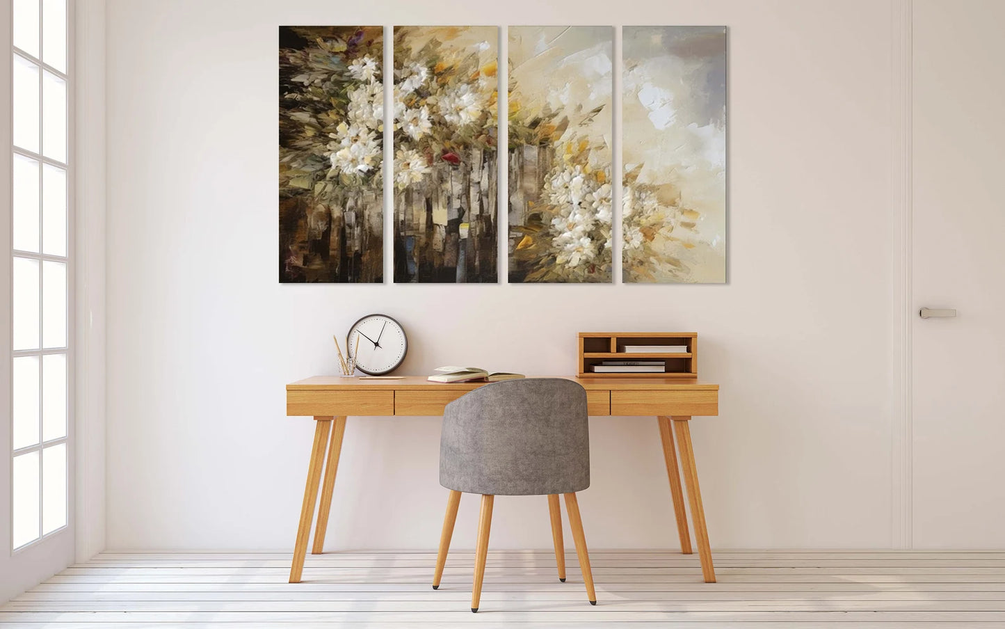 Blumen Aquarell Stiel Einteilig oder Mehrteilig