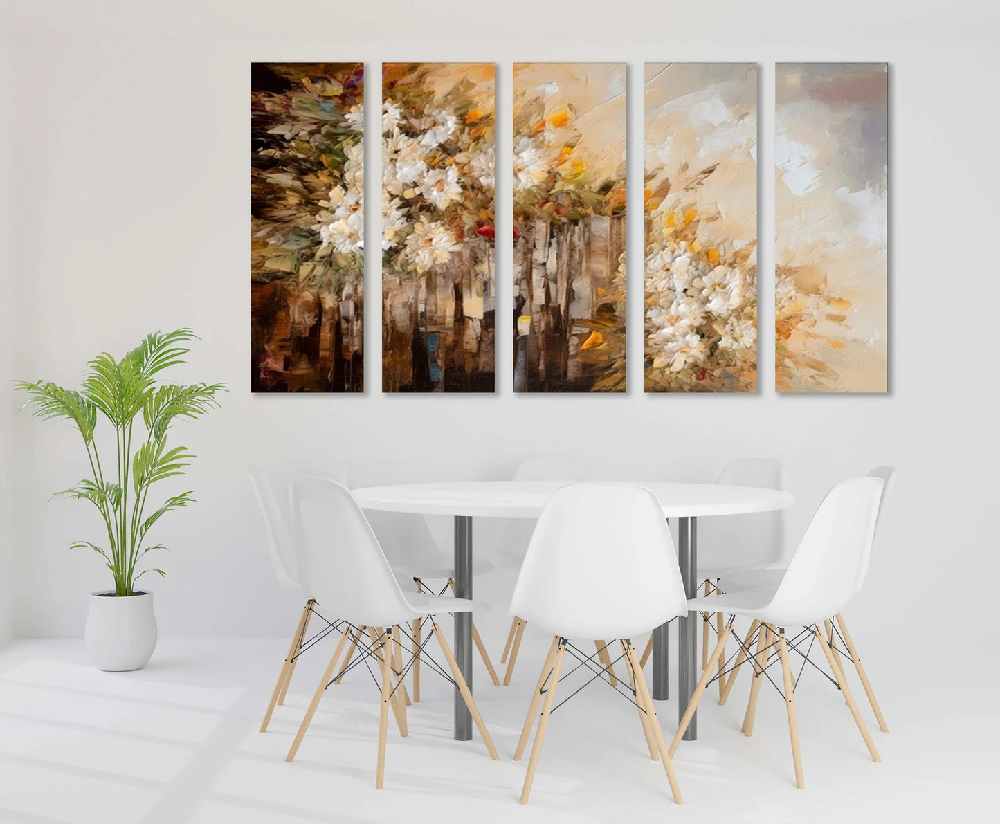 Blumen Aquarell Stiel Einteilig oder Mehrteilig