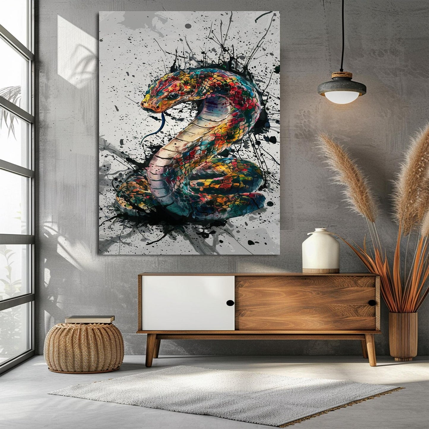 Toile d'oiseaux volants en plumes