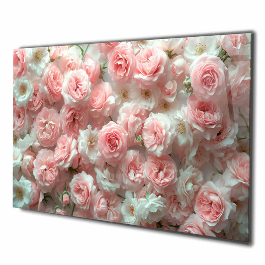 Rosa und Weisse Rosen