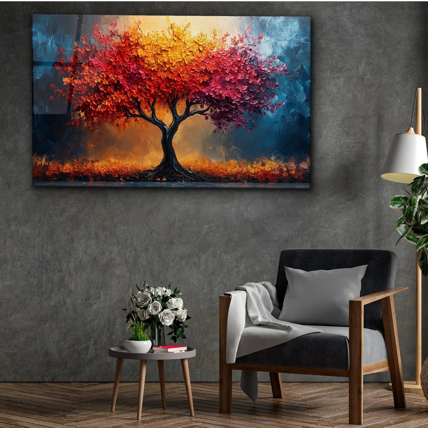 Bunter Baum