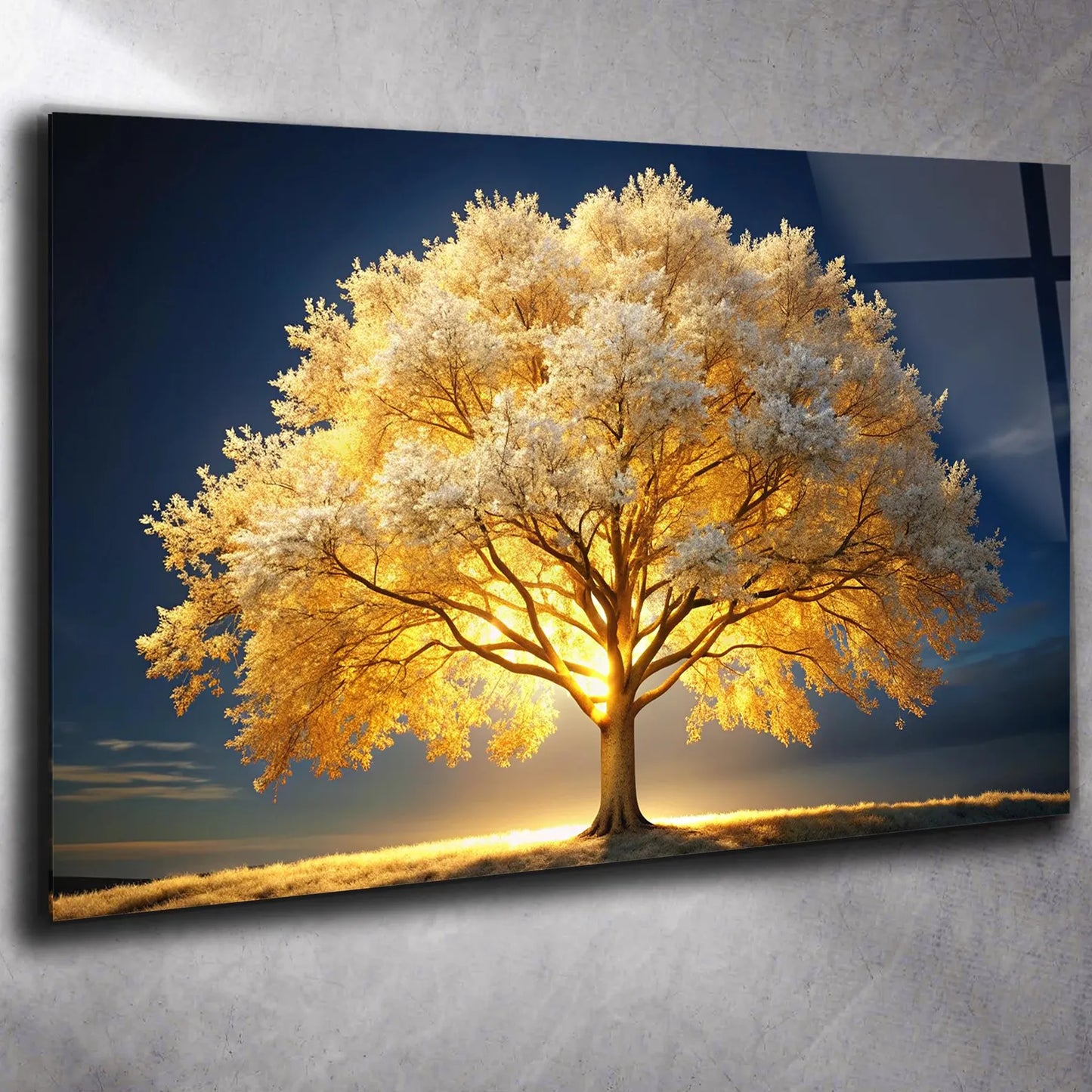 Grosser strahlender Baum