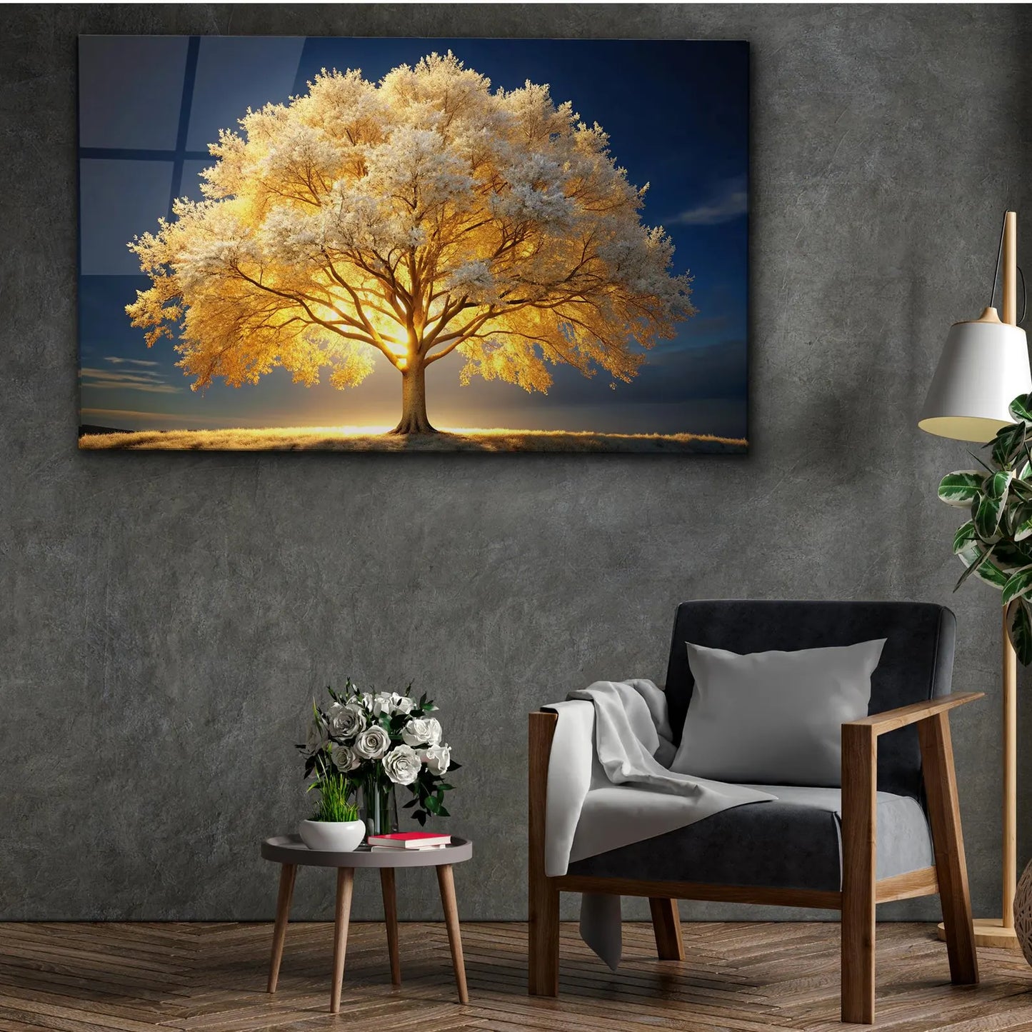 Grosser strahlender Baum