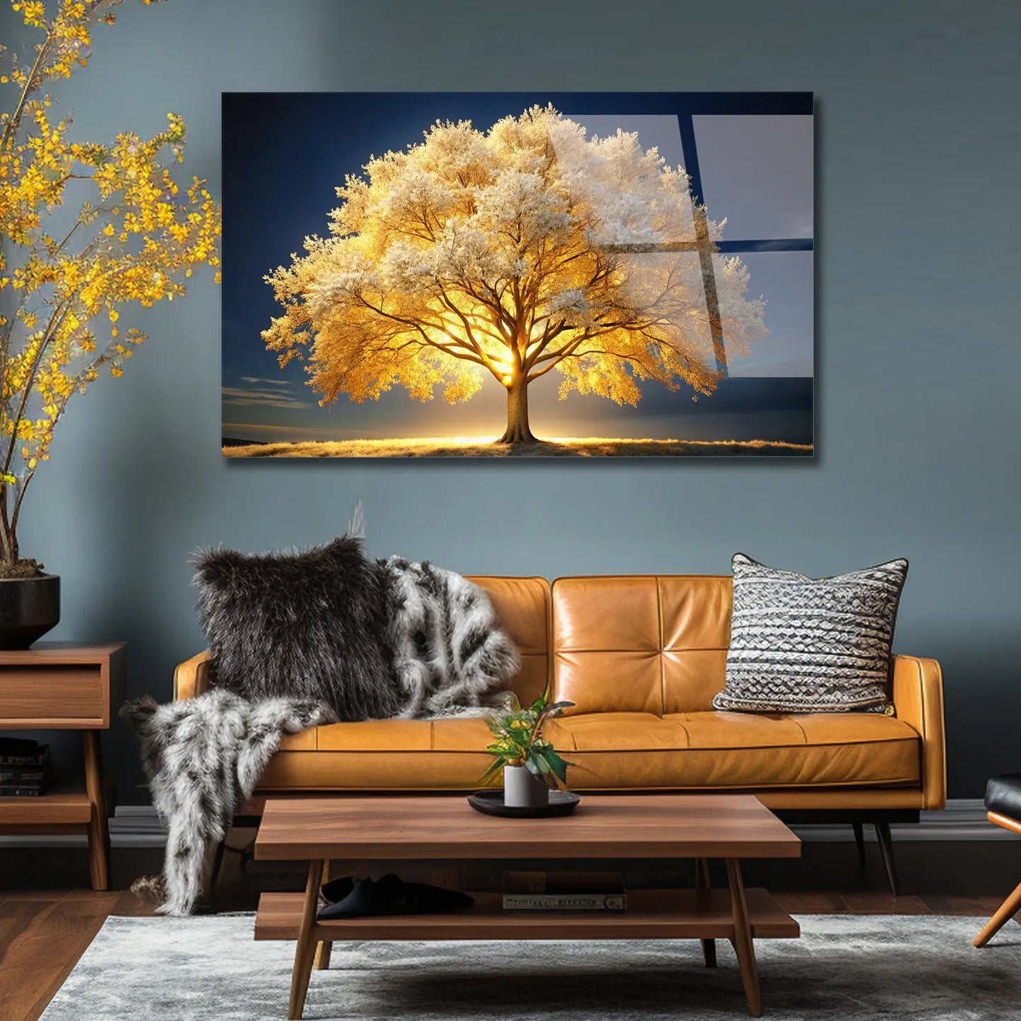 Grosser strahlender Baum
