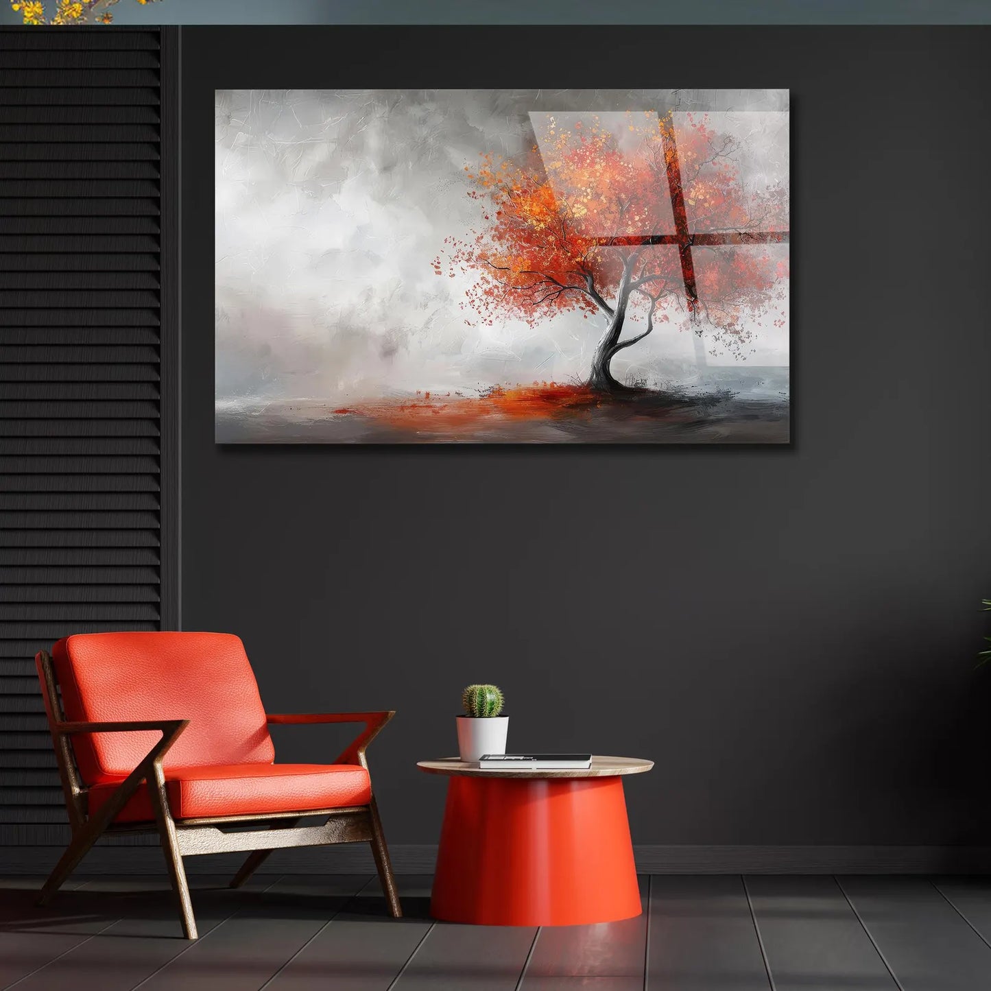 Roter Baum