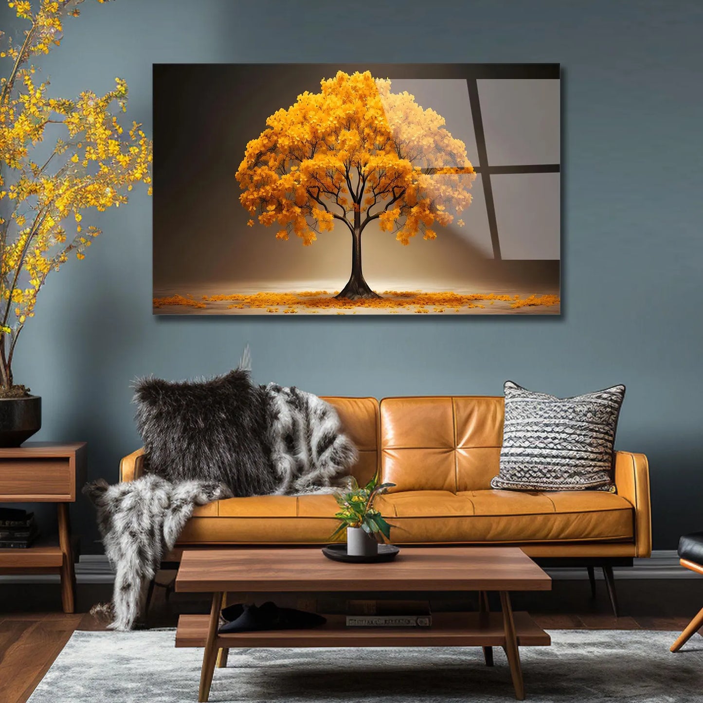 Gelber Baum