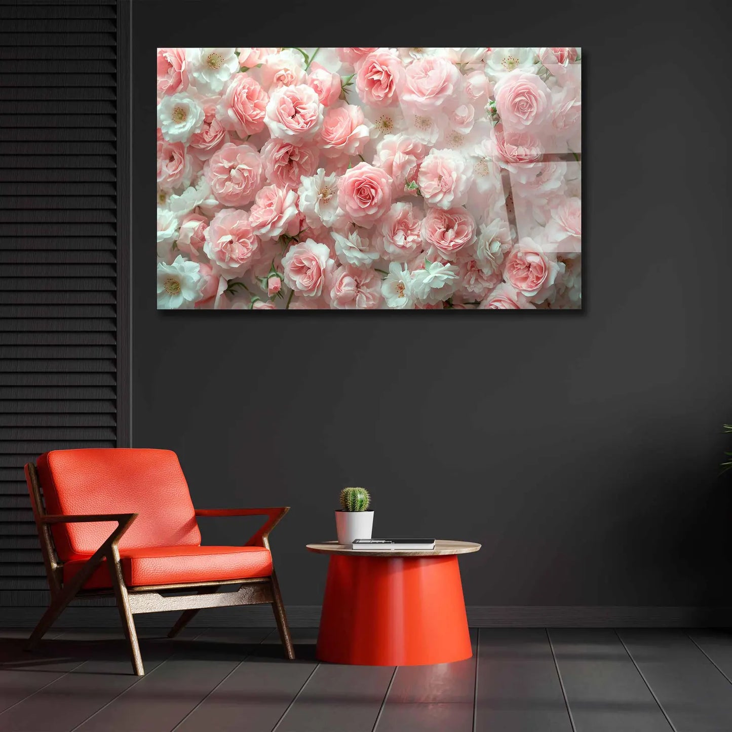Rosa und Weisse Rosen
