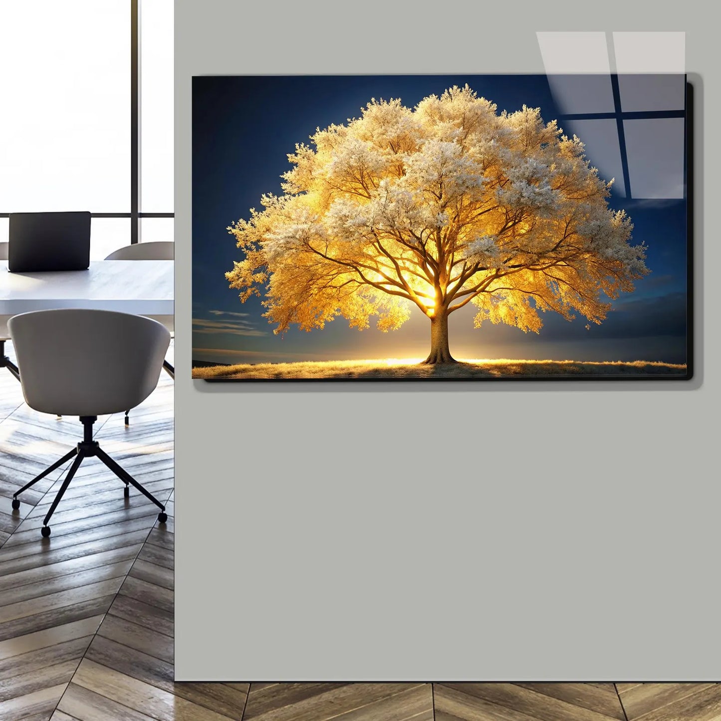 Grosser strahlender Baum