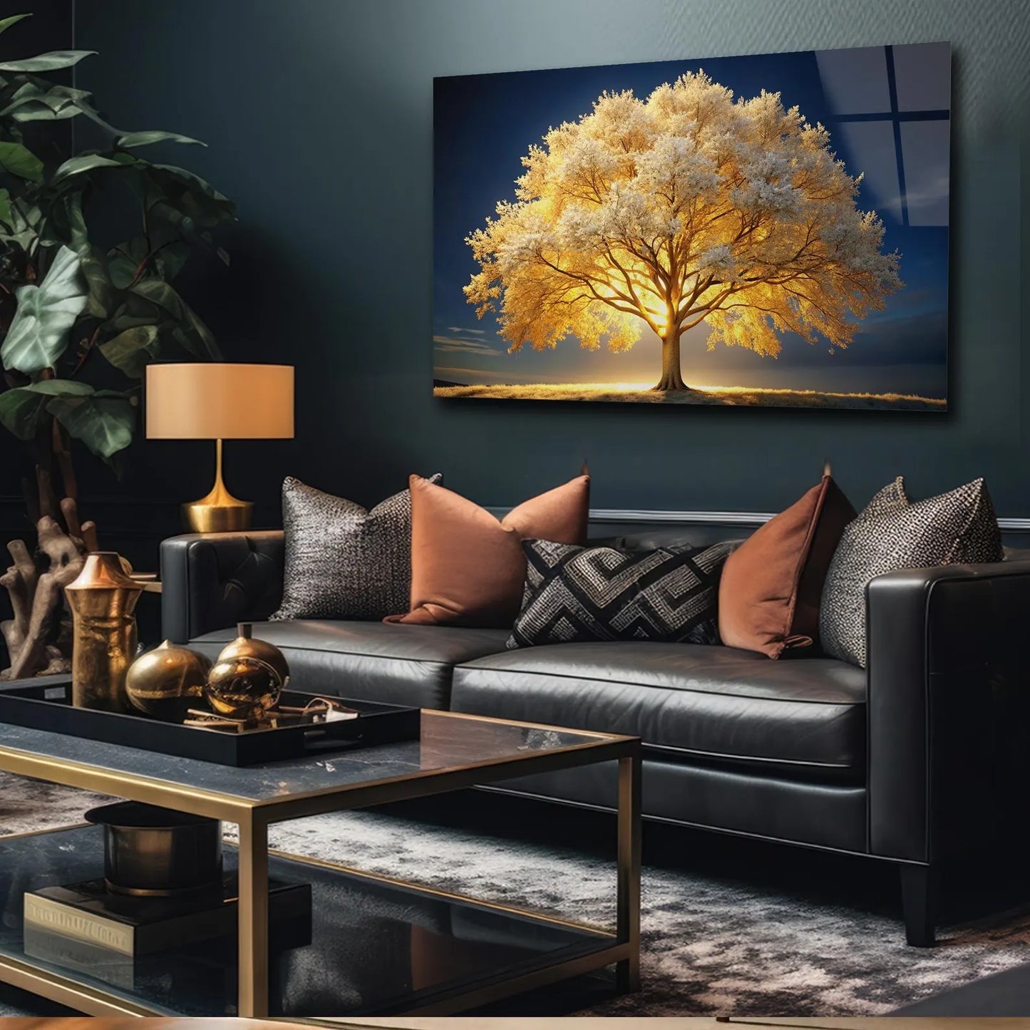 Grosser strahlender Baum