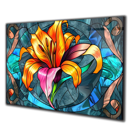 Bunte Lilien Blume 2