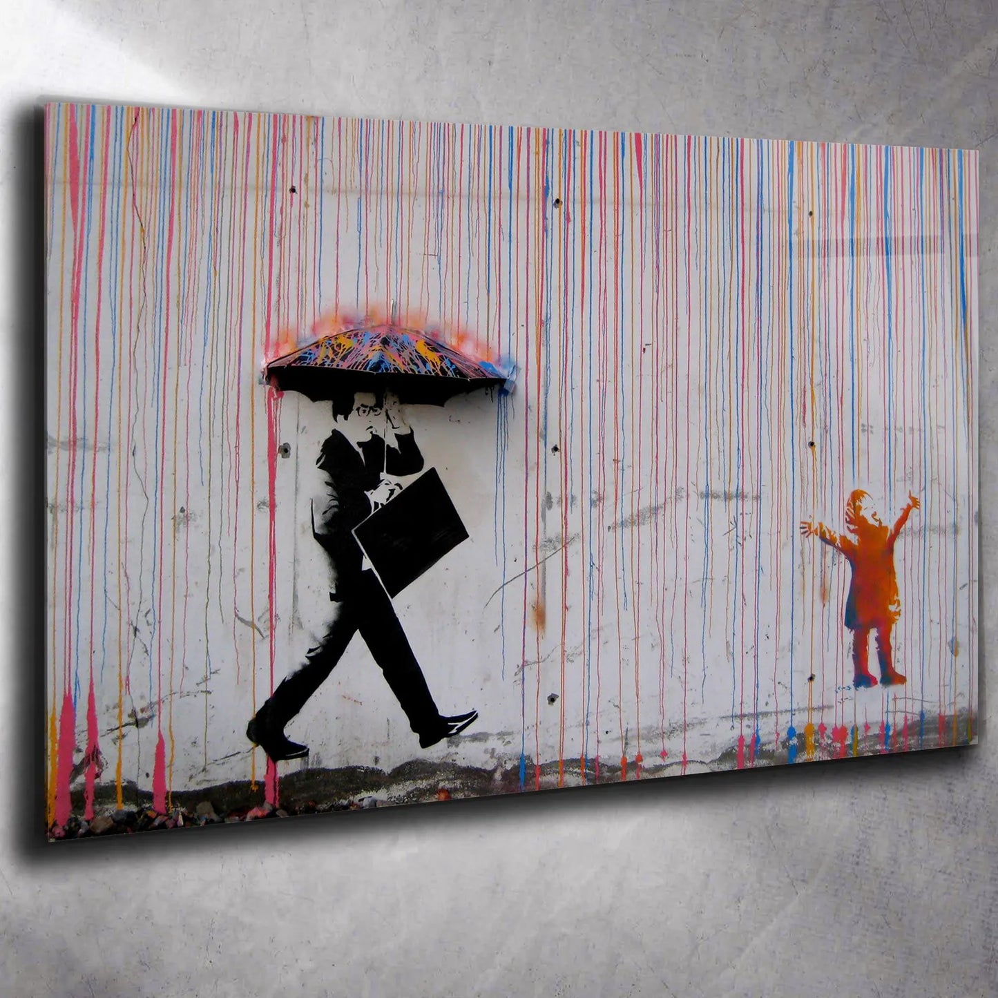 Banksy Regenschirm