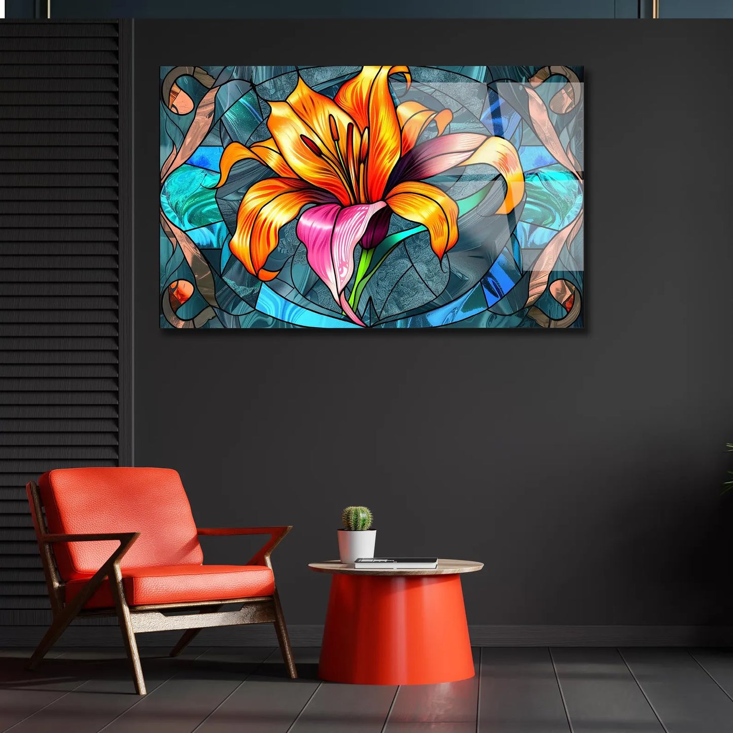 Bunte Lilien Blume 2