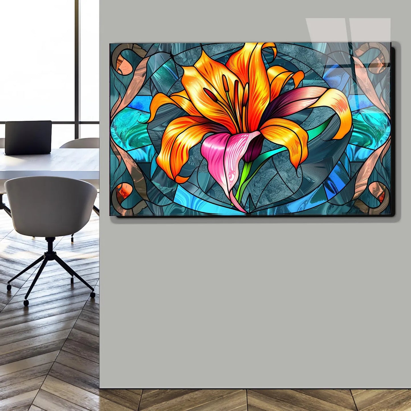 Bunte Lilien Blume 2