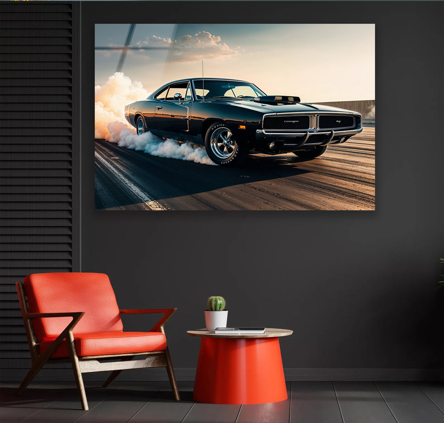 1969 Dodge Charger Burnout USA