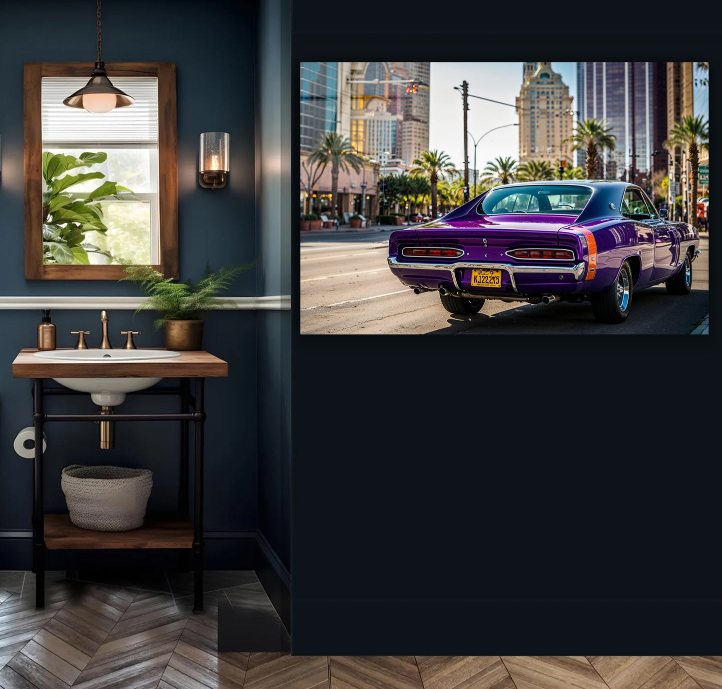 1970 Dodge Charger RT Fast and Furious Purple 2 Las Vegas USA