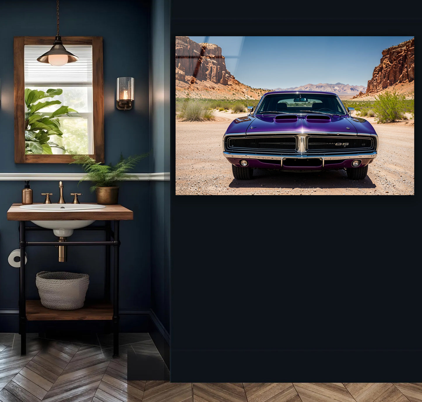 1970 Dodge Charger RT Fast and Furious Purple Valley of Fire USA
