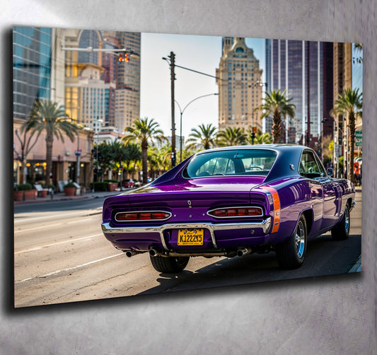 1970 Dodge Charger RT Fast and Furious Purple 2 Las Vegas USA