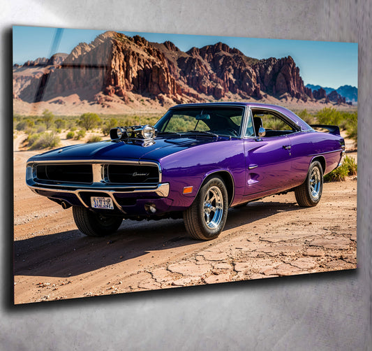 1970 Dodge Charger RT Fast and Furious Purple Valley of Fire USA