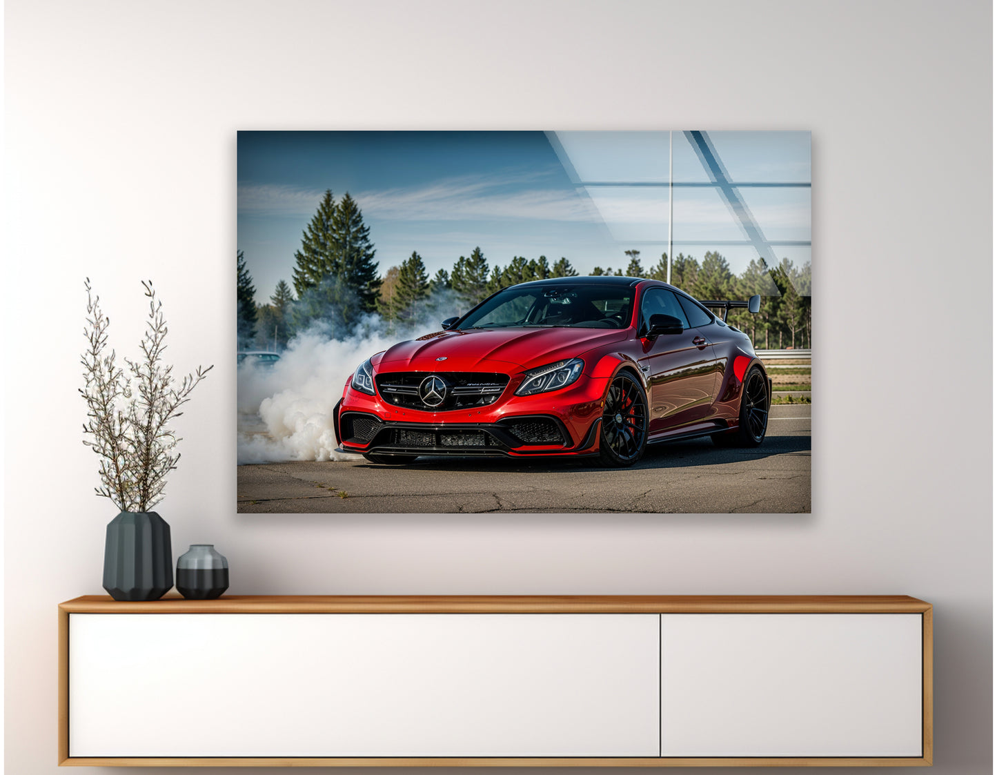C63 AMG Black Series Burnout