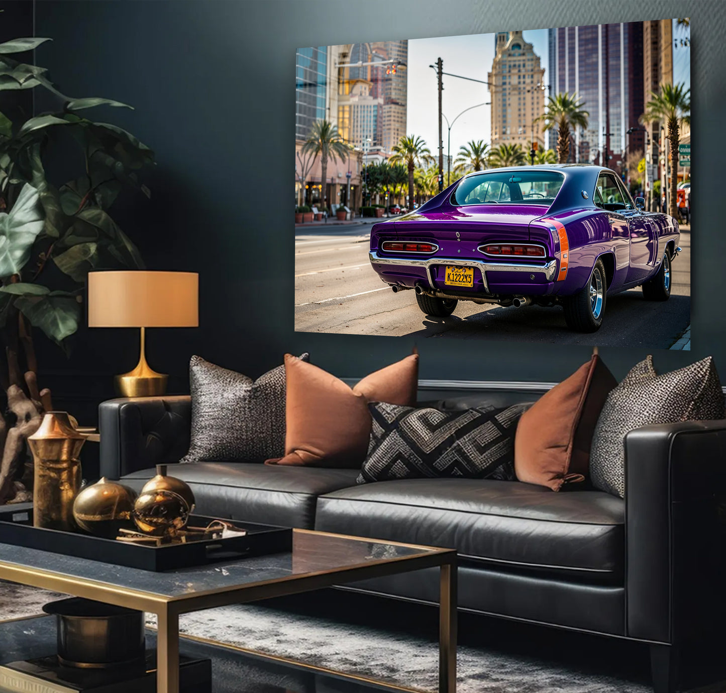 1970 Dodge Charger RT Fast and Furious Purple 2 Las Vegas USA