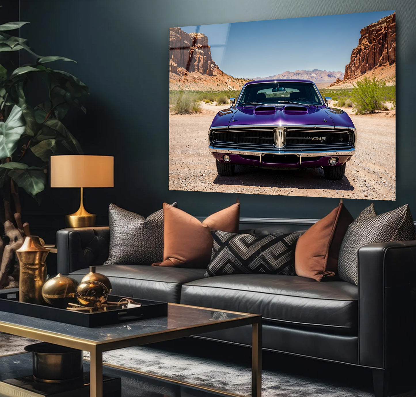1970 Dodge Charger RT Fast and Furious Purple Valley of Fire USA